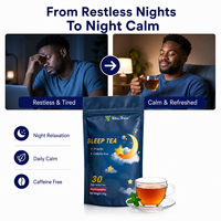 Fabricant de Thé pour le Sommeil à Formule Personnalisée, Relaxation Nocturne, Calme Quotidien, Bien-être Herbal, Marque Privée, OEM, ODM, Vente en Gros, Fournisseur d'Usine