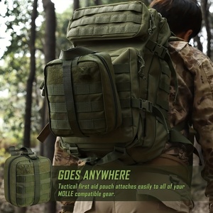 Tactical Molle EMT Quick Release Pouch Rip-Away IFAK <b>Medical</b> <b>Bag</b> Emergency Survival First Aid Kit for Outdoor Hiking Backpack - Product Image 6