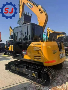 Miniexcavadora hidráulica usada SANY SY75C en venta a bajo precio, disponible en stock. - Product Image 6