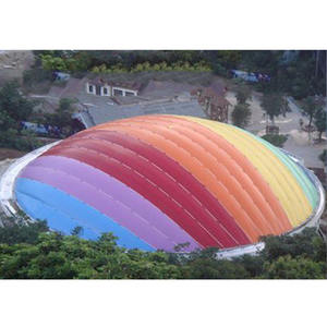 Cancha de Baloncesto con Techo de Domo Inflable, Entretenimiento y Fitness en la Azotea, Estructuras Inflables Personalizadas para Centros Deportivos - Product Image 3