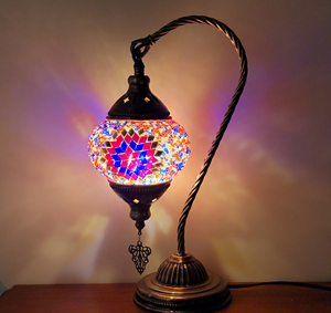 Lampu Kit Mosaik Turki LED Modern Ramah Lingkungan Bentuk Angsa dari Kaca, Buatan Tangan, Sistem Plug-in, Cocok untuk Rumah - Promo Hot Sale - Product Image 1