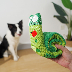 Juguete de Peluche Interactivo de Lujo para Mascotas, Juguete de Caracol Plegable con Premios, Juguete Masticable Ecológico para Perros con Sonido para el <span class=keywords><strong>Instinto</strong></span> de Búsqueda de Alimentos - Product Image 2