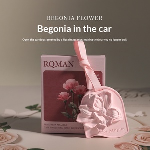 Boîte Cadeau de Tranches Parfumées à la Fleur de Bégonia pour Aromathérapie à Domicile, Parfum Pratique et Créatif, Cadeau de Remerciement pour Demoiselle d'Honneur, Mariage et Fêtes - Product Image 2
