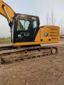 Excavadora Caterpillar Cat323 usada en horas de trabajo bajas Buen precio Excavadora de orugas de segunda mano 320D 323D 326D Venta de construcción - Product Image 2