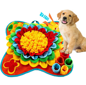 Pet <b>Snuffle</b> <b>Mat</b> for Dogs Treats Feeding for Small Dogs Non-Slip Interactive Pet Puzzle Toys Encourages Natural Foraging Skill - Product Image 2