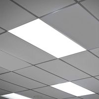 Plafonnier LED à cadre fin et haute luminosité, 300x600mm 30W 48W Panneau plat rétroéclairé pour bureau, magasin, intérieur