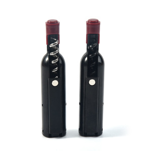 Venta al por mayor personalizado 3-en-1 multifuncional sacacorchos abrebotellas de vino abridores de cerveza en forma de vino de primera calidad - Product Image 5