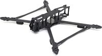 Drones agricoles pliables à longue portée avec cadre en fibre de carbone de 10 pouces, prix abordable, modèle V2 DIY, directement de l'usine