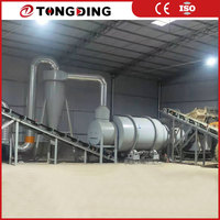 Prix d'usine Four rotatif à biomasse à trois passages Séchoir à calcium en aluminium Respectueux de l'environnement Large gamme d'applications Séchoir à sable
