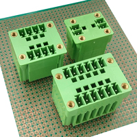 Bloc de bornes PCB enfichable pas de 3,50 mm - Connecteur à broches droites à double rangée à bride