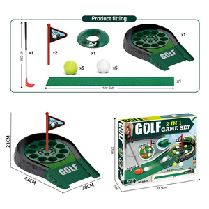 Juguete <span class=keywords><strong>de</strong></span> <span class=keywords><strong>golf</strong></span> 2 en 1, juego <span class=keywords><strong>de</strong></span> <span class=keywords><strong>golf</strong></span> eléctrico, juguete deportivo, juguete <span class=keywords><strong>de</strong></span> entrenamiento <span class=keywords><strong>de</strong></span> minigolf, juguete para niños para jugar en interiores y exteriores - Product Image 5