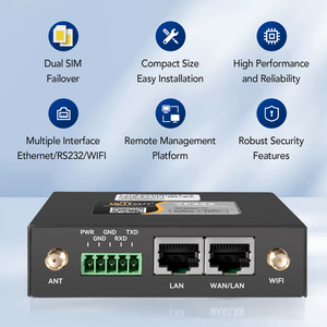 Robust YF325 Industrial 4G <strong>Router</strong> Dual SIM With VPN Support And Multiple Interfaces RS232/RS485, Ethernet And WIFI - Product Image 2