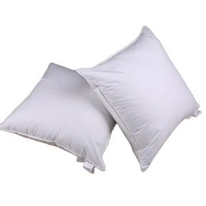 Coussin en <span class=keywords><strong>duvet</strong></span> de canard blanc, taille unique, 40*40 45*45, vente en gros, <span class=keywords><strong>oreiller</strong></span> d'intérieur, bon marché, - Product Image 1