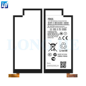 แบตเตอรี่ลิเธียมโพลิเมอร์แบบชาร์จไฟได้ FB55 สำหรับโมโตโรล่า ดรอยด์ เทอร์โบ 2 XT1585 XT1580 XT1581 โมโต X ฟอร์ซ SNN5958A 3760mAh 3.8V - Product Image 3