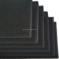 WOXIN Filtre de gouttière en mousse de polyuréthane personnalisable, structure réticulée à cellules ouvertes, taille des pores 10-80ppi pour protection anti-poussière