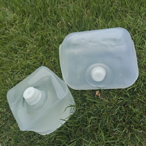 Seau carré pliable en plastique souple de haute qualité 5L 10L 20L, durable, léger, industriel, en métasequoia - Product Image 4