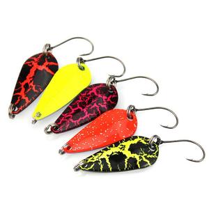 WEIHE – matériel de pêche de 3CM, cuillère en métal, leurre <span class=keywords><strong>pour</strong></span> <span class=keywords><strong>truite</strong></span>, bar, cuillères, petites paillettes dures, Spinner cuillère, 2.7G - Product Image 1