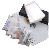 Sacs d'emballage jetables transparents en OPP 26*36 cm, autocollants, personnalisables avec logo imprimé pour vêtements, fourrures, chaussettes et sous-vêtements – Vente en gros