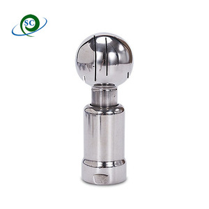 Bolas de limpieza sanitaria giratorias hembra 304/316 boquilla de limpieza de tanque de <span class=keywords><strong>360</strong></span> grados <span class=keywords><strong>DN</strong></span> 15 25 32 - Product Image 1