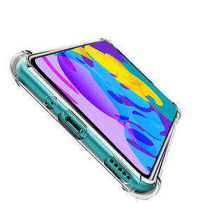 Custodia Quakeproof per Honor <span class=keywords><strong>10</strong></span> 10i 10X <span class=keywords><strong>Lite</strong></span> Y7P P30 P40 <span class=keywords><strong>Lite</strong></span> E Pro custodia per telefono custodia morbida TPU trasparente V40 9C - Product Image 6