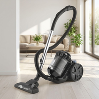 Anbolife Aspirateur sans sac à filtre HEPA portable à haute aspiration 26KPa Cyclone pour la maison