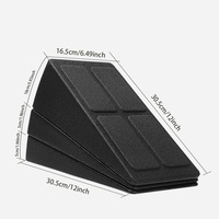 Ensemble de planches d'exercice réglables en EPP 3 pièces pour yoga, fitness, entraînement des jambes, pédale de maintien de la posture, planche inclinée et bloc de squat