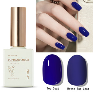 White <strong>Royal</strong> Blue Nail Polish <strong>Gel</strong> G067 Color Long-Acting Phototherapy <strong>Gel</strong> Square Bottle for Nail Beauty Certified CPNP - Product Image 2