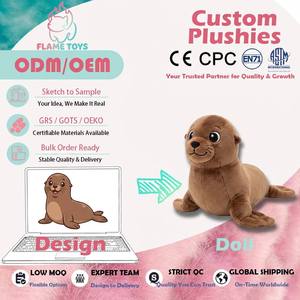 Peluche Personalizado con Aroma a Hombre de Jengibre para Calendario de Adviento Navideño, con Certificación CE - Product Image 3