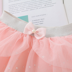 Faldas Tutú para Niñas, Vestido de Hada <span class=keywords><strong>Rosa</strong></span> con Lazo, Falda de Tul para Fiestas Infantiles, Falda <span class=keywords><strong>Rosa</strong></span> para Niñas - Product Image 3