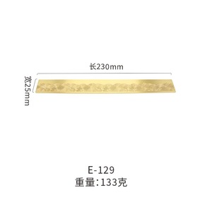 Bouton décoratif en laiton WYX E-128, diamètre 48 mm, nouveau style chinois, accessoire de quincaillerie - Product Image 2