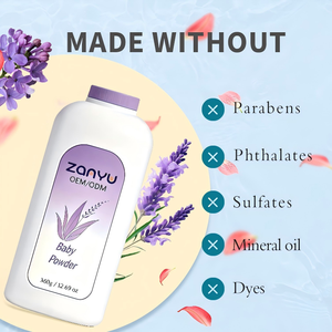 Talco Minerale alla Lavanda per Neonati con Tonico per il Prurito da Calore, Marchio Privato, Prodotto da Esperti di Talco - Product Image 2