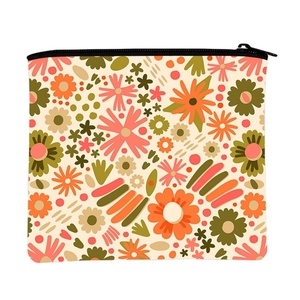 Bolsa Ecológica de Material Reciclado RPET 300D para Monedas y Cosméticos, con Impresión Digital 3D por Sublimación - Product Image 3