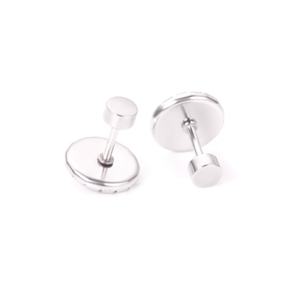 Boucles d'oreilles en acier inoxydable plaqué or 18 carats avec cristaux, motif œil, pour enfants et femmes, vente en gros de Guangzhou - Product Image 6