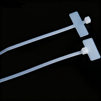 2.5*100mm Nylon Câble Étiquette Cravate Réseau Câble Marque Cravate Multi-fonctionnel Zip Câble Attaches Marqueur avec Beaucoup de Couleurs