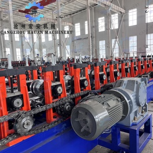 HAUAN CNC Heavy-Duty PLC <b>Controlled</b> 38.5kW 380V Shelf Upright Forming Machine with Gear & <b>Motor</b> for Construction - Product Image 3