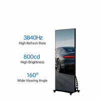 Affiche publicitaire 4k écran d'affichage led affiche de contrôle wifi lecteur d'affichage led écran led affichage d'affiche pour centre commercial