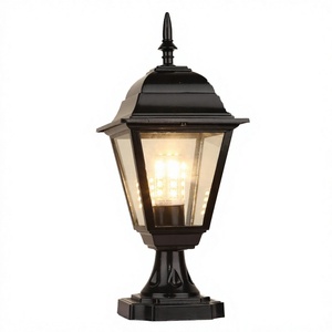 Fence Wall <b>Post</b> Lantern LED AC Garden River Bridge Pier Mounted Patio Lamp School Landscape Classic Pillar <b>Light</b> - Product Image 3