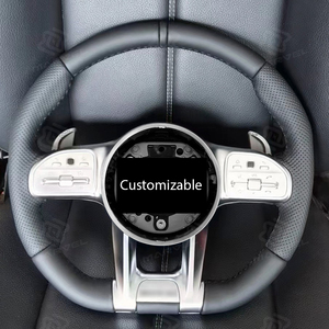 Volante Deportivo de Cuero Mejorado con Marca Roja para <span class=keywords><strong>Mercedes</strong></span>-Benz CLS GLC GLE GLS <span class=keywords><strong>GLA</strong></span> CLA GLK SLC W204 W205 W212 W221 W222 - Product Image 6