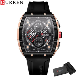 Curren 8442 Orologio da Polso al Quarzo di Lusso Originale, Cronografo Impermeabile per Uomo, con Scatola - Product Image 4