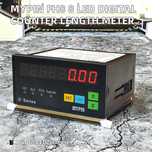 Contador Digital Industrial Serie FH con 8 LED, Medidor de Longitud de Plástico, 220V AC, Modelo FH8-8CRRB - Product Image 3