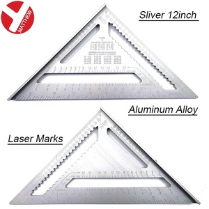 12inch 300mm Aluminum Alloy Right Angle Template Protractor Woodworking Triangle Ruler <strong>Speed</strong> <strong>Square</strong> - Product Image 6