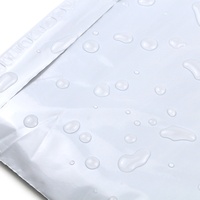 Enveloppe en plastique unie sacs de courrier en plastique auto-scellants sac d'expédition express imprimé pour sous-vêtements chaussettes chocolat