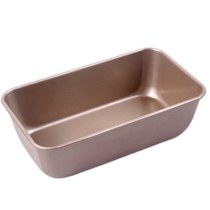 Square Cake Pan 6 8 9 Inch Non Stick Oven Safe Baking Dish Gold Color - Product Image 5