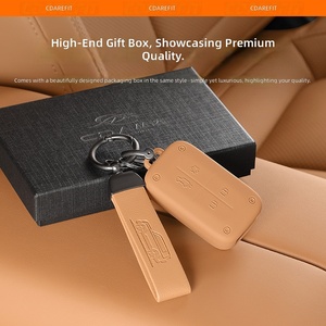 Custodia per chiavi <span class=keywords><strong>in</strong></span> silicone ICAUR V27 con uova colorate, <span class=keywords><strong>in</strong></span> vera pelle, chiusura <span class=keywords><strong>in</strong></span> metallo, idea regalo. - Product Image 4