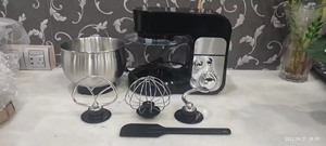 3L Automatic Desktop Stand Mixer, <b>Electric</b> Dough Mixer Chef Machine with Mixing Bowl Display for Home Kitchen - Product Image 6