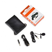 Vente chaude Caché Mini Caméra Condensateur Revers Lavalier Microphone Mic Avec Bas Prix pour Enregistrement Vocal Téléphone PC