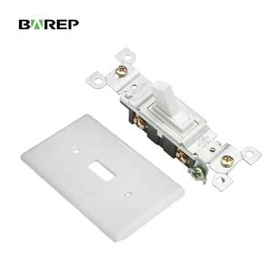 מפעל barep ul אמריקאי חשמלי מוט יחיד עמוד שלוש דרך קיר בית togle מתג אור דימר עבור אורות הוביל אין צלחת - Product Image 2