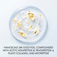 Masque facial en feuille d'or 24 carats OEM/ODM sous marque privée – Soin raffermissant, hydratant, anti-âge, boostant l'éclat pour tous types de peau
