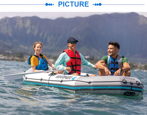 <span class=keywords><strong>INTEX</strong></span> 68376 PVC gonflable <span class=keywords><strong>canoë</strong></span> et bateau de pêche Sport usage familial léger - Product Image 6