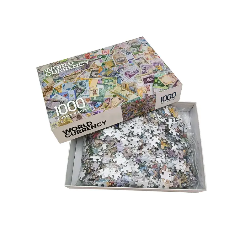 1000 pezzi del mondo Puzzle bambini puzzle educativo stampa puzzle personalizzata